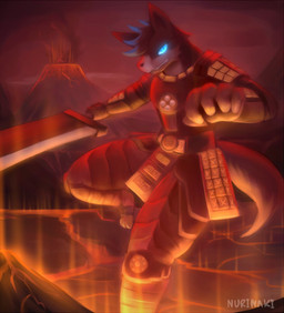 2014 anthro armor belt blue_eyes canine clothing dog hair lava male mammal nurinaki solo sword volcano warm_colors weapon
Rating: Safe
Score: 7
User: Talarath
Date: May 20, 2014 2014 anthro armor belt blue_eyes canine clothing dog hair lava male mammal nurinaki solo sword volcano warm_colors weapon
Rating: Safe
Score: 7
User: Talarath
Date: May 20, 2014