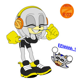 anthro athletic_wear biped black_bottomwear black_clothing black_footwear black_shirt black_shoes black_shorts black_sneakers black_topwear bodily_fluids bottomwear breasts clothed clothing crop_top crying duo electronics eyes_closed female footwear front_view gloves grey_body gym_bottomwear gym_shorts handwear headphones holding_object looking_at_another male medium_breasts navel shirt shorts simple_background standing tank_top tears teeth text toothpick topwear white_background yellow_clothing yellow_gloves yellow_handwear zeta_r-02 sega sonic_the_hedgehog_(series) fan_character knight_the_hedgehog zeta_the_echidna echidna eulipotyphlan hedgehog mammal monotreme 2025 english_text hi_res