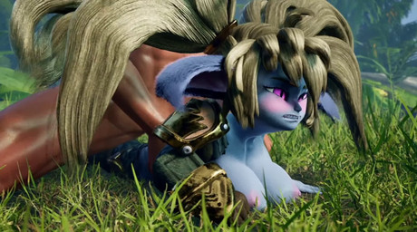 anal anal_penetration angry annoyed areola armor big_breasts blonde_hair blush bouncing_breasts bouncing_butt breasts butt dialogue doggystyle dominant duo erection faceless_character faceless_human faceless_male female female_on_human female_penetrated from_behind_position genitals grunting hair human_on_humanoid human_penetrating human_penetrating_female human_penetrating_humanoid humanoid_penetrated humanoid_pointy_ears interspecies larger_dom larger_male lying male male/female male_on_humanoid male_penetrating male_penetrating_female male_penetrating_humanoid moan nipples on_front penetration penile penile_penetration penis penis_in_ass pigtails pink_eyes pointy_ears prone_bone_position rough_sex sex shortstack shortstack_female size_difference smaller_female waist_grab moistcavitymap akuji_saito_(va) league_of_legends riot_games tencent poppy_(lol) human humanoid mammal yordle 2024 3d_(artwork) 3d_animation animated digital_media_(artwork) hi_res high_framerate huge_filesize long_playtime sound video