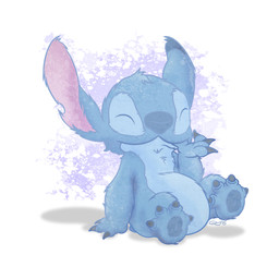 4_fingers 4_toes black_claws blue_body blue_fur blue_nose claws eyes_closed feet fingers fluffy fur notched_ear sitting small_tail smile solo sucking tail thumb_suck toe_claws toes rcgary cc-by-nc-nd creative_commons disney lilo_and_stitch stitch_(lilo_and_stitch) alien experiment_(lilo_and_stitch) 1:1 2015 absurd_res hi_res signature