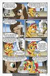2016 2:3 absurd_res beverage burning-heart-brony chimera coffee comic container cup dialogue discord_(mlp) draconequus english_text equestria_girls equid equine fan_character female food friendship_is_magic group hair hasbro hi_res horn horse mammal my_little_pony mythological_creature mythological_equine mythology pony ponytail sunset_shimmer_(eg) text unicorn url