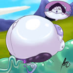 air_inflation anthro belly belly_expansion big_belly big_breasts breasts duo expansion female genitals huge_belly huge_breasts hyper hyper_inflation inflation navel outie_navel pussy sex tentacles herobotanist pinkmilkcookie nintendo pokemon willow_(herobotanist) braixen generation_5_pokemon generation_6_pokemon hybrid litwick litxen pokemon_(species) 1:1 animated hi_res no_sound short_playtime webm