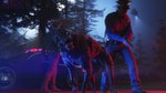 armor balls blue_eyes car clothing fangs feral genitals glowing glowing_eyes group gun male night officer outside plant police police_uniform ranged_weapon showing_teeth teeth tree trio uniform vehicle weapon obsceneeighteensfm blender_cycles canid canine canis dobermann domestic_dog human mammal pinscher 16:9 3d_(artwork) 4k absurd_res blender_(artwork) digital_media_(artwork) hi_res widescreen