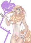 anthro breasts claw_fingers claws female fluffy fluffy_chest fluffy_tail muscular muscular_female neck_tuft nude solo tail tits_out tuft carolin3r mythology werewolf_wednesday borzoi canid canine canis domestic_dog hunting_dog hybrid mammal maned_wolf mythological_canine mythological_creature sighthound werecanid werecanine werecreature werewolf wolf wolfdog hi_res