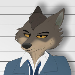anthro black_eyebrows black_nose blue_clothing blue_necktie blue_topwear brown_body brown_fur chart cheek_tuft clothing eyebrows facial_tuft frown fur head_tuft height_chart male male_anthro narrowed_eyes necktie shirt solo tan_body tan_fur topwear tuft untied_necktie white_clothing white_shirt white_topwear yellow_eyes naholadydragon dreamworks the_bad_guys mr._wolf_(the_bad_guys) canid canine canis mammal wolf 1:1 2021 digital_drawing_(artwork) digital_media_(artwork) signature