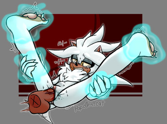 abdominal_bulge andromorph andromorph/male andromorph_penetrated anthro anus backsack balls bedroom_eyes big_penis bite biting_lip biting_own_lip bodily_fluids disembodied_penis duo feet fluffy fluffy_chest genital_fluids genitals humanoid_genitalia humanoid_penis intersex intersex/male intersex_penetrated male male_penetrating male_penetrating_andromorph male_penetrating_intersex narrowed_eyes nude pawpads penetration penile penile_penetration penis penis_in_vagina presenting presenting_vulva seductive self_bite sex simple_background spread_legs spreading tail tail_motion tailwag tears tears_of_pleasure telekinesis vaginal vaginal_fluids vaginal_penetration vulva white_body yellow_eyes meowwabae sega sonic_the_hedgehog_(series) silver_the_hedgehog eulipotyphlan hedgehog mammal 2022 digital_drawing_(artwork) digital_media_(artwork) hi_res watermark