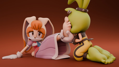 5_toes anthro barefoot clothing duo feet female female/female foot_fetish foot_focus foot_grab foot_on_face green_body humanoid_feet leaning leaning_backward plantigrade simple_background sitting tan_body toes tongue tongue_out livevil027 idw_publishing sega sonic_the_hedgehog_(comics) sonic_the_hedgehog_(idw) sonic_the_hedgehog_(series) surge_the_tenrec vanilla_the_rabbit afrosoricid lagomorph leporid mammal rabbit tenrec 16:9 3d_(artwork) digital_media_(artwork) hi_res widescreen