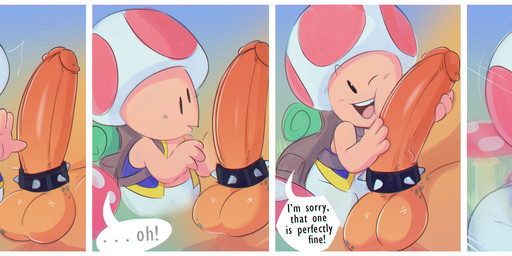 accessory anthro anthro_penetrating anthro_penetrating_humanoid backpack balls big_balls big_penis blush bodily_fluids bottomwear clothed clothed/nude clothing cock_ring dialogue dot_eyes duo erection eyebrows fellatio fungus genitals hand_on_penis hug hugging_another hugging_penis humanoid_focus humanoid_genitalia humanoid_on_anthro humanoid_penetrated humanoid_penis humor jewelry long_penis looking_at_genitalia looking_at_penis male male/male male_penetrated male_penetrating male_penetrating_male motion_lines mushroom mushroom_cap narrowed_eyes non-mammal_balls not_furry_focus nude open_clothing open_mouth open_smile open_topwear open_vest oral oral_penetration outside pants penetration penile penis penis_accessory penis_jewelry saliva saliva_on_penis sex simple_eyes size_difference smile solo_focus spiked_cock_ring spikes standing teeth text thick_penis tongue topwear vein vest bitebox64 illumination_entertainment mario_bros nintendo the_super_mario_bros_movie bowser dragon_koopa elemental_creature elemental_humanoid fungi_fauna fungi_humanoid humanoid koopa mammal mushroom_humanoid red_toad scalie toad_(mario) 2022 comic english_text hi_res multiple_scenes