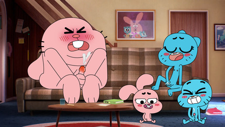 anthro balls blush bodily_fluids breasts butt cum erection family female genital_fluids genitals group group_masturbation happy loli male masturbation nipples nude on_model on_style penile penile_masturbation penis screencap screencap_background shota sitting smile vaginal vaginal_masturbation vulva young young_anthro signorkatzenoir cartoon_network the_amazing_world_of_gumball anais_watterson gumball_watterson nicole_watterson richard_watterson domestic_cat felid feline felis lagomorph leporid mammal rabbit 16:9 hi_res widescreen brother_(lore) brother_and_sister_(lore) daughter_(lore) father_(lore) father_and_child_(lore) father_and_daughter_(lore) father_and_son_(lore) incest_(lore) mother_(lore) mother_and_child_(lore) mother_and_daughter_(lore) mother_and_son_(lore) parent_(lore) parent_and_child_(lore) parent_and_daughter_(lore) parent_and_son_(lore) sibling_(lore) sister_(lore) son_(lore)