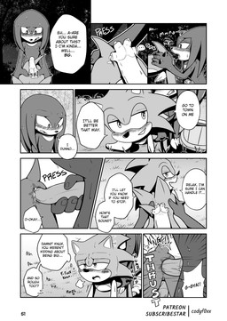 anal anal_penetration angel_island animal_genitalia animal_penis bodily_fluids clothed clothing echidna_penis footwear forest genital_fluids genitals happy happy_sex male male/male manga_style partially_clothed penetration penis plant precum sex shoes text thought_bubble tree codyf0xx sega sonic_the_hedgehog_(series) knuckles_the_echidna echidna mammal monotreme absurd_res comic english_text greyscale hi_res monochrome