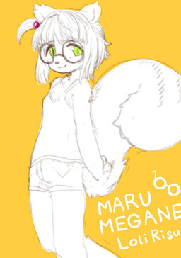 anthro breasts clothed clothed_anthro clothed_female clothing eyewear female female_anthro fur glasses hair kemono looking_at_viewer round_glasses short_hair small_breasts solo tail text wearing_glasses young young_anthro young_female hanadaiteol risu-chan_(hanadaiteol) mammal rodent sciurid tree_squirrel 2017 digital_media_(artwork) restricted_palette romaji_text sketch