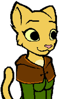 animated_gif anthro bouncing breast_jiggle breasts female jiggling solo tail kazerad microsoft prequel_adventure the_elder_scrolls katia_managan felid khajiit mammal 2011 2d_animation animated low_res short_playtime thumbnail