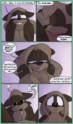 anthro bodily_fluids cum cum_in_vagina cum_inside cunnilingus dialogue duo female genital_fluids male male/female oral sex speech_bubble vaginal dirty_bunny marissa_keys tommy_keys mammal procyonid raccoon comic incest_(lore) mother_(lore) mother_and_child_(lore) mother_and_son_(lore) parent_(lore) parent_and_child_(lore) parent_and_son_(lore) son_(lore)