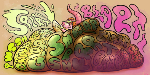 anthro big_breasts bodily_fluids breasts cum cum_in_diaper diaper diaper_fetish erection erection_in_diaper excessive_feces feces genital_fluids herm hyper hyper_feces intersex nipples onomatopoeia pooping soiled_diaper soiling soiling_diaper solo sound_effects text unclean_diaper urine used_diaper using_diaper watersports wet_diaper wetting wetting_diaper flavorfulsweets american_opossum mammal marsupial undead virginia_opossum zombie hi_res