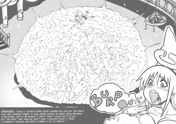 after_vore belly big_belly breasts burping butt death female female_prey group huge_belly hyper hyper_belly inside mass_vore overweight speech_bubble text vore mabeelz interspecies_reviewers crimvael_(interspecies_reviewers) angel humanoid 2021 english_text