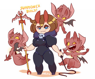 bat_wings big_breasts big_ears black_bodysuit black_clothing black_skinsuit black_wings blue_eyes bodysuit breasts brown_hair butt clothed clothing empty_eyes eyelashes female fur_clothing group hair holding_object holding_staff holding_whip horn looking_at_viewer membrane_(anatomy) membranous_wings nude open_mouth open_smile red_body red_horn red_skin short_hair short_stack simple_background skinsuit small_breasts smile staff tan_body tan_skin text thick_thighs tight_clothing tongue tongue_out whip white_background wide_hips wings yellow_eyes huffslove terraria demon demon_humanoid horned_humanoid human humanoid imp mammal winged_humanoid
