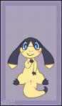 blush female feral genitals happy presenting presenting_pussy pussy solo spread_legs spreading afterglow_ampharos nintendo pokemon generation_6_pokemon helioptile pokemon_(species) reptile scalie aliasing digital_media_(artwork) low_res