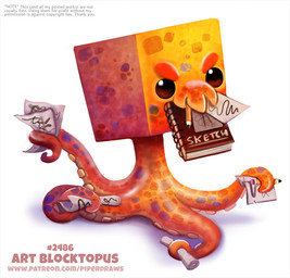 ambiguous_gender angry beady_eyes brown_eyes feral holding_object humor paper pencil_(object) pun simple_background sketchbook solo spots tentacles text visual_pun white_background writing_utensil piper_thibodeau aquatic cephalopod coleoid mollusk octopodiform octopus digital_media_(artwork) digital_painting_(artwork) painting_(artwork)