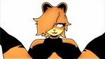 ahegao alternative_fashion anthro big_breasts breasts female goth legs_up looking_pleasured squeekers garfield_(series) garfield_the_cat gothfield mousie domestic_cat felid feline felis humanoid mammal hi_res