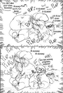 age_difference anal anthro anus balls big_balls big_butt big_penis blush blush_lines bodily_fluids butt cum cum_in_ass cum_inside ears_down ejaculation erection eyebrows eyelashes female femboy gaping gaping_anus genital_fluids genitals group gynomorph gynomorph/female gynomorph/male huge_butt huge_penis humanoid_genitalia humanoid_penis intersex intersex/female intersex/male long_ears long_tail looking_pleasured male moan nude orgasm penetration penis pivoted_ears small_but_hung small_penis tail text thick_penis thick_thighs trio vaginal vaginal_fluids vaginal_penetration vaginal_squirting vaginal_squirting_while_penetrated vein veiny_penis vulva whiskers young young_anthro young_but_hung young_gynomorph young_intersex young_male young_penetrated young_penetrating younger_penetrated centipedemc cartoon_network the_amazing_world_of_gumball anais_watterson gumball_watterson nicole_watterson arthropod centipede domestic_cat felid feline felis lagomorph leporid mammal myriapod rabbit english_text monochrome brother_(lore) brother_and_sister_(lore) daughter_(lore) incest_(lore) mother_(lore) mother_and_child_(lore) mother_and_daughter_(lore) parent_(lore) parent_and_child_(lore) parent_and_daughter_(lore) sibling_(lore) sister_(lore)