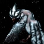 articuno avian beak berriessparrowmouse bird black_background blood feral hollow_eyes legendary_pokémon nintendo plain_background pokémon snow snowing solo video_games wings
Rating: Safe
Score: 3
User: VillainousVulpix
Date: October 22, 2013