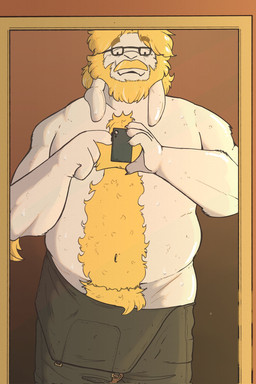 anthro male solo bearinhat deltarune undertale_(series) asgore_dreemurr bovid caprine goat mammal hi_res