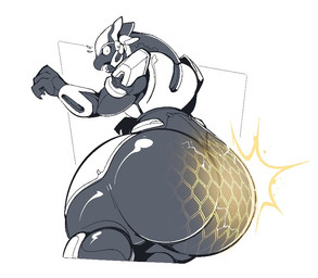 armor big_butt biped bottom_heavy butt butt_slap energy_shield grey_body headgear helmet huge_butt looking_at_viewer male mandibles plate_armor shocked slap solo thick_thighs wide_hips boot_(artist) halo_(series) microsoft xbox_game_studios alien humanoid sangheili 2021