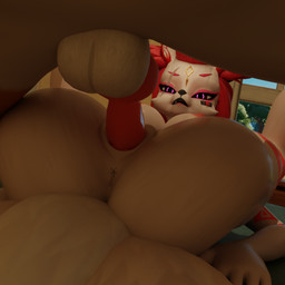 animal_genitalia animal_penis anthro anus balls big_breasts breasts butt canine_genitalia canine_penis duo erection female female_penetrated fur genitals hair knot male male/female male_penetrating male_penetrating_female nipples nude penetration penile penile_penetration penis penis_in_vagina pink_hair sex vaginal vaginal_penetration white_body white_fur rabbo shachath3d_(modeler) epic_games fortnite fennix_(fortnite) kimiko_five-tails canid canine canis fox mammal 1:1 3d_(artwork) absurd_res digital_media_(artwork) hi_res