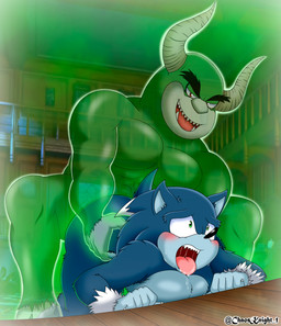 anal anal_penetration anthro anthro_penetrated blue_body blue_eyes blue_fur blush bodily_fluids duo eye_scar facial_scar forced from_behind_position fur green_body green_eyes green_fur humanoid_on_anthro humanoid_penetrating humanoid_penetrating_anthro male male/male male_penetrated male_penetrating male_penetrating_male penetration rape red_eyes saliva saliva_on_tongue scar sex the_knight sega sonic_the_hedgehog_(series) sonic_unleashed baker_(sonic_the_hedgehog) sonic_the_hedgehog sonic_the_werehog animal_humanoid eulipotyphlan ghost hedgehog humanoid mammal mammal_humanoid spirit werecreature wereeulipotyphlan werehog hi_res