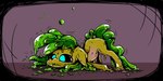 female feral simple_background slime solo ybkathan hasbro my_little_pony fan_character equid equine goo_creature horse mammal pony absurd_res digital_media_(artwork) hi_res