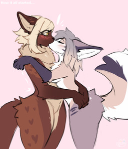 anthro blush butt duo eyelashes female female/female fingers fur heart_(marking) hug kissing looking_at_another markings medium_hair multicolored_body multicolored_fur side_view simple_background size_difference snout surprise_kiss surprised tail eloya_art domestic_cat felid feline felis mammal colored colored_sketch digital_drawing_(artwork) digital_media_(artwork) flat_colors hi_res sketch
