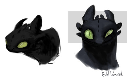 ambiguous_gender black_body black_scales feral green_sclera looking_at_viewer pupils scales simple_background slit_pupils solo text white_background lokrial dreamworks european_mythology how_to_train_your_dragon mythology toothless dragon fury_(httyd) mythological_creature mythological_scalie night_fury scalie western_dragon 16:10 2019 artist_name headshot_portrait portrait widescreen