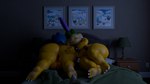 balls big_balls big_butt butt duo genitals head_on_butt male male/male night sleeping thick_thighs stronberry mario_bros nintendo koopaling larry_koopa ludwig_von_koopa 16:9 hi_res widescreen