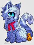 2014 ambiguous_gender bell blue_eyes cat chibi falvie feline fur looking_at_viewer mammal paws plain_background scarf solo white_fur
Rating: Safe
Score: 3
User: XenoFlare
Date: April 06, 2014