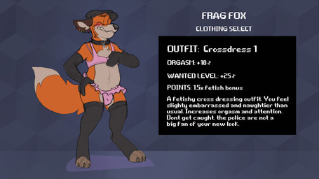 3_toes anthro armwear bared_teeth black_nose blush bottomwear bulge claws clothed clothing countershading crossdressing dipstick_tail ear_piercing embarrassed eyes_closed feet femboy gloves hand_on_hip handwear hat headgear headwear jewelry leggings legwear lgbt_pride male markings multicolored_jewelry multicolored_tail panties pattern_background piercing pride_color_accessory pride_color_jewelry pride_color_piercing pride_colors rainbow_piercings rainbow_pride_colors rainbow_symbol showing_teeth simple_background six-stripe_rainbow_pride_colors skirt slightly_chubby solo standing tail tail_markings teeth text tight_underwear toe_claws toes underwear furfragged frag_(furfragged) canid canine fox mammal 16:9 2019 digital_drawing_(artwork) digital_media_(artwork) english_text full-length_portrait hi_res portrait widescreen
