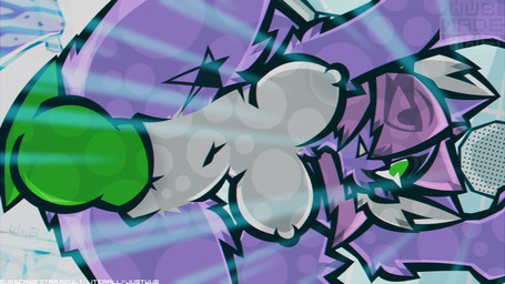 anthro breasts dildo eye_through_hair female fur genitals green_eyes hair inner_ear_fluff knot knotted_dildo low-angle_view nipples nude penetration pink_hair purple_body purple_fur sex_toy shower solo tattoo text towel translucent translucent_hair tuft vaginal vaginal_penetration vulva wet wet_body white_body white_fur wub_(artist) betilla_zanders_(wub) domestic_cat felid feline felis mammal 16:9 hi_res signature url watermark widescreen