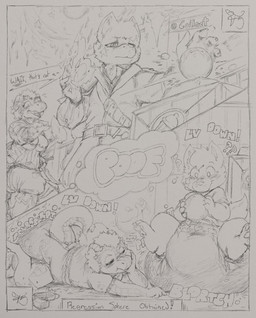 age_regression anthro big_diaper bodily_noises clothed clothing diaper duo feces huge_diaper magic male pooping soiled_diaper soiling soiling_diaper text unclean_diaper used_diaper using_diaper wearing_diaper anonymous_artist mythology canid canine canis dragon mammal mythological_creature mythological_scalie scalie wolf comic english_text hi_res