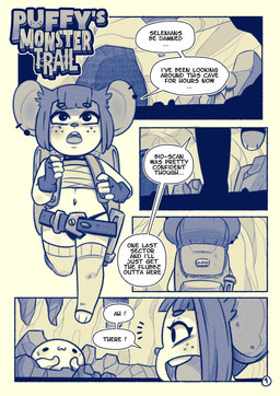 5_fingers :3 adolescent ambiguous_gender ambiguous_on_anthro anthro backpack bag bandage bandaged_chest belt belt_buckle big_ears black_clothing black_panties black_underwear blue_line_art blush buckle buckteeth cave circle_eyebrows clothed clothing dialogue dot_eyes duo ear_piercing eyebrow_through_hair eyebrows female female/ambiguous feral fingers flat_chested freckles hair interspecies larger_anthro larger_female loli midriff navel open_mouth page_number panties paws piercing rock simple_eyes size_difference skimpy smaller_feral smile stalactite stalagmite teeth tentacles text thick_eyebrows translucent translucent_hair underwear young plumspacebun aquatic cephalopod coleoid mammal mollusk mouse murid murine rodent absurd_res colored_line_art comic digital_media_(artwork) english_text hi_res monochrome restricted_palette