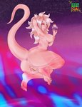anus big_breasts breasts butt cupcake dragon_ball dragon_ball_fighterz dragon_ball_z eating feet female food foot_focus genitals hi_res humanoid majin_android_21 moisty not_furry nude presenting presenting_hindquarters pussy solo