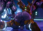 anal anal_penetration ass_clapping balls bodily_fluids bound butt cum cum_in_ass cum_inside cum_while_penetrated dominant dominant_intersex genital_fluids genitals glistening glistening_balls glistening_body glistening_butt glistening_genitalia glistening_legs glistening_penis glistening_skin glistening_thighs group herm herm/male herm_penetrating herm_penetrating_male intersex intersex/male intersex_penetrating intersex_penetrating_male male male_penetrated orgasm penetration penis pussy sex throbbing throbbing_balls throbbing_penis trio twerking tammilicious halo_(series) microsoft xbox_game_studios alien sangheili 3d_(artwork) 3d_animation animated digital_media_(artwork) hi_res long_playtime sound voice_acted webm