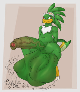 ambiguous_gender ambiguous_prey anthro ball_bulge cock_vore genitals imprint inside_balls male male_pred navel onomatopoeia penile penis smile smirk sound_effects text vein veiny_penis vore rokie38 sega sonic_riders sonic_the_hedgehog_(series) jet_the_hawk accipitrid accipitriform avian bird 2025 absurd_res hi_res