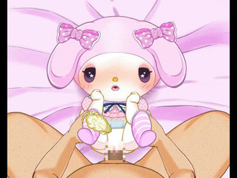 adult_on_young age_difference duo female loli male male/female penetration vaginal vaginal_penetration young chinchi_ko onegai_my_melody sanrio my_melody human lagomorph leporid mammal rabbit 4:3 animated censored no_sound short_playtime video