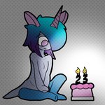 birthday birthday_cake blue_hair cake crossed_legs dessert featureless_hands food fusion gradient_hair hair hair_over_eye happy horn male not_furry one_eye_obstructed pink_eyes pokemon_fusion short_hair simple_background sitting slim smile solo thin_calves thin_legs thin_thighs white_background malegardevoir nintendo pokemon maki_(malegardevoir) generation_3_pokemon humanoid kirlia pokemon_(species) shiny_pokemon 1:1 2022 adult_(lore)