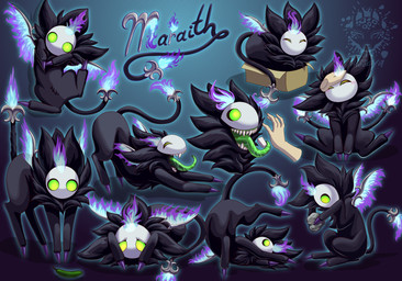 1_claw ambiguous_gender arm_tuft black_body black_fur black_mane black_tuft blue_fire blue_outline blue_wings box cardboard cardboard_box cats_are_liquid chibi claws colored_fire container cucumber digitigrade elbow_tuft feral fire flaming_hair flaming_mane flaming_wings food fruit fur fur_tuft glowing glowing_eyes gradient_background green_eyes green_mouth green_tongue happy headpat holding_object in_box in_container long_tail looking_at_viewer lying male mane mask membrane_(anatomy) membranous_wings metal mouthless on_back open_mouth outline plant pseudo_hair pseudo_mane purple_claws quadruped reflection rock sad scared sharp_teeth simple_background sitting sitting_on_box solo spade_tail stylized_text tail teeth text tongue tuft unusual_anatomy unusual_wings waking_up wings tasseya palworld pocketpair felid ghost mammal maraith pal_(species) pantherine spirit 2026 absurd_res digital_drawing_(artwork) digital_media_(artwork) hi_res signature url watermark