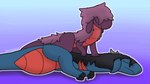 acting_like_a_cat black_body black_fur blue_body claws duo female feral fur hooves male male/female orange_body pubic_boot purple_body red_body stealthyspirit dragonscape mythology forl_(thepatchedragon) hiker_(thepatchedragon) dinosaur dragon drekir dromaeosaurid lizard mythological_creature mythological_scalie prehistoric_species reptile scalie theropod 16:9 2d_animation animated hi_res short_playtime widescreen