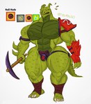 anthro bulge chastity_bulge chastity_device green_body instant_transformation lock_bulge lock_symbol male muscular muscular_anthro muscular_male null_bulge nullification pickaxe scales solo tail thick_thighs ventral_scales tiburalgo epic_games fortnite mythology hybrid_(fortnite) dragon mythological_creature mythological_scalie reptile scalie hi_res