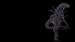 16:9 2015 4_arms absurd_res alien alien_(franchise) black_background black_body black_skin breasts claws eyeless female hi_res multi_arm multi_limb not_furry plagueofgripes queen royalty sharp_teeth simple_background solo spiked_tail spikes spikes_(anatomy) standing tail teeth widescreen xenomorph xenomorph_queen