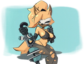 anthro armwear big_breasts bra breasts claws clothing cosplay crossover_cosplay elbow_gloves eyes_closed fangs female gloves handwear holding_object holding_weapon legwear nipple_outline pantyhose sitting solo teeth thick_thighs thong torn_clothing torn_legwear torn_pantyhose underwear weapon wispon thesquidycipher idw_publishing konami metal_gear sega sonic_the_hedgehog_(comics) sonic_the_hedgehog_(idw) sonic_the_hedgehog_(series) quiet_(metal_gear) whisper_the_wolf canid canine canis mammal wolf crossover