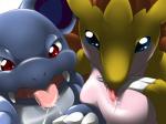 fangs female first_person_view looking_at_viewer moroq nidorina nintendo open_mouth pokémon saliva sandslash tongue tongue_out video_games
Rating: Questionable
Score: 4
User: voldosbt
Date: January 30, 2014