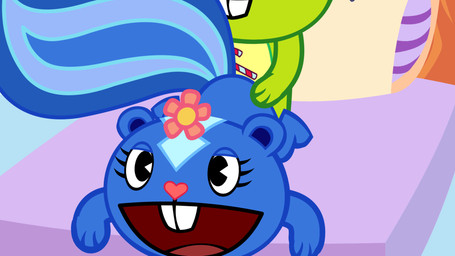 accessory ambiguous_penetration anthro blue_body duo female flower flower_in_hair green_body hair hair_accessory hand_on_butt looking_pleasured male on_model open_mouth penetration plant style_emulation nemao happy_tree_friends nutty_(htf) petunia_(htf) mammal mephitid rodent sciurid skunk tree_squirrel 16:9 animated hi_res widescreen
